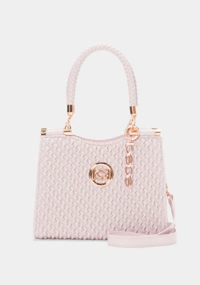 Bebe Erika Mini Shopper In Dusty Pink