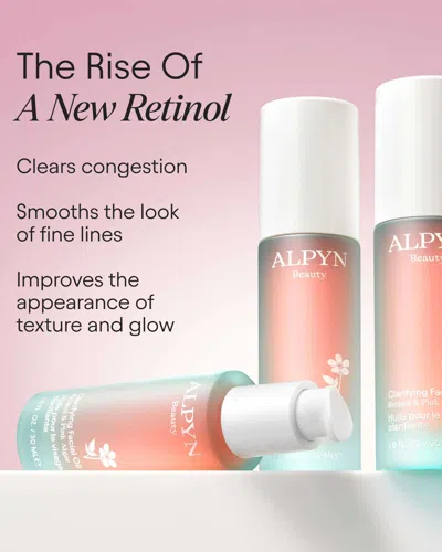 Alpyn Beauty Clarifying Facial Oil With Retinol & Pink Algae