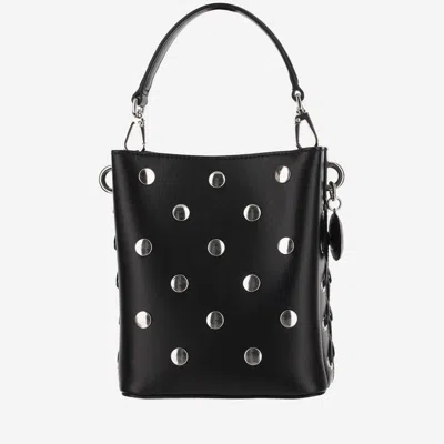 Stella Mccartney Mini Bucket Bag Frayme With Studs