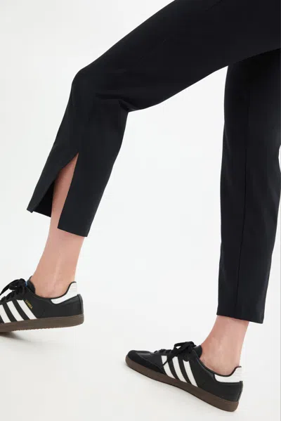 Girlfriend Collective Black Compressive Kick Flare Trouser