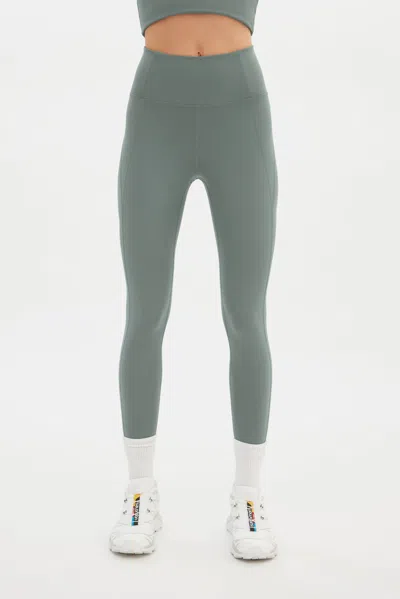 Girlfriend Collective Misty Sage Compressive High-rise Legging