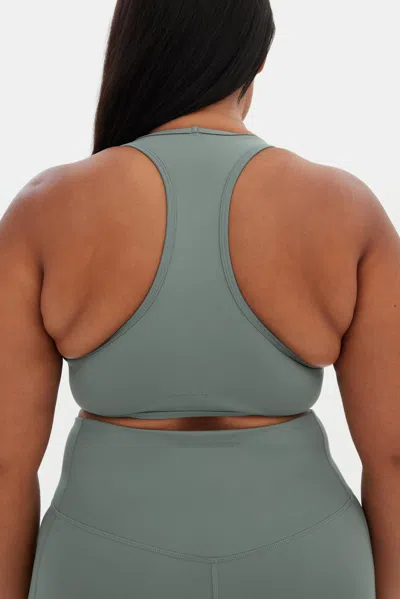 Girlfriend Collective Misty Sage Connie Curved Bra