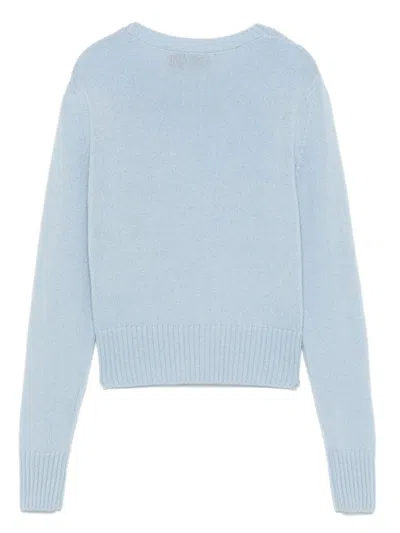 Wild Cashmere Simona Cashmere Sweater In Clear Blue