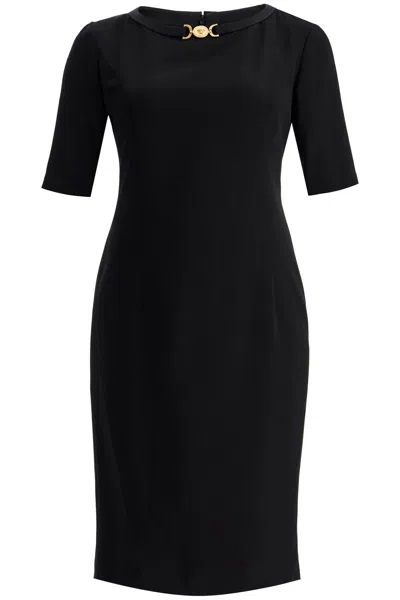 Shop Versace Midi Medusa 95 In Black