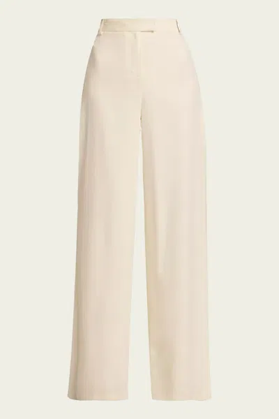 Simkhai Lilo Pleated Pant In Ivory