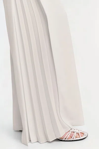 Simkhai Lilo Pleated Pant In Ivory
