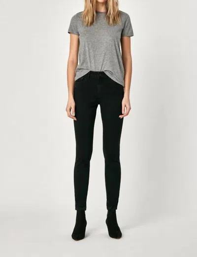 Mavi Alissa Super Skinny Jeans In Black In Black