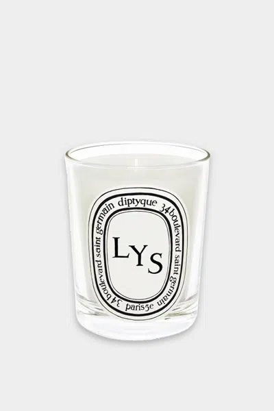 Diptyque Lys Classic Candle 6.5oz In White