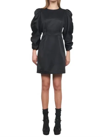 Stella Nova Lady Mini Dress In Black In Black