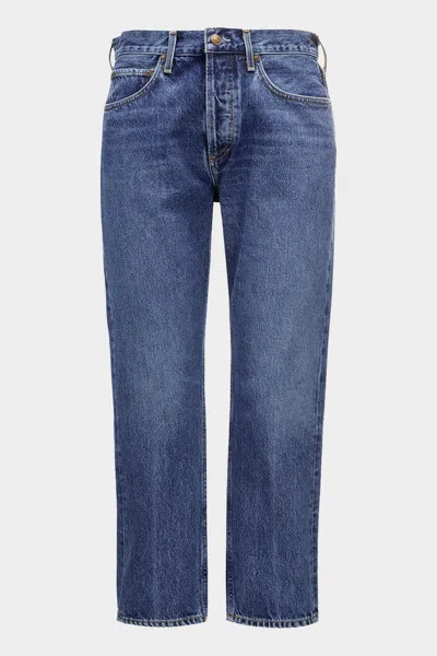 Agolde Parker Easy Straight Jean In Placebo