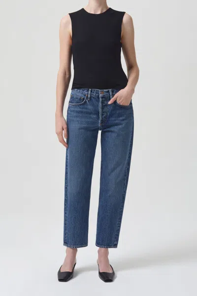 Agolde Parker Easy Straight Jean In Placebo