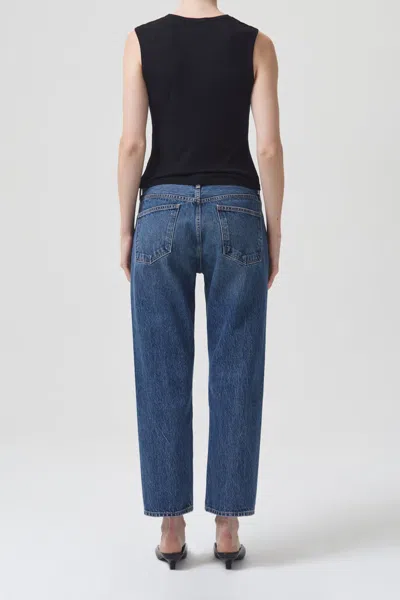 Agolde Parker Easy Straight Jean In Placebo
