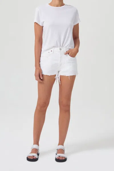 Agolde Parker Vintage Cut Off Short In Fortune Cookie