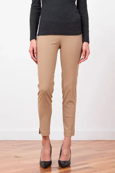 Avenue Montaigne Pars Signature Pant In Camel