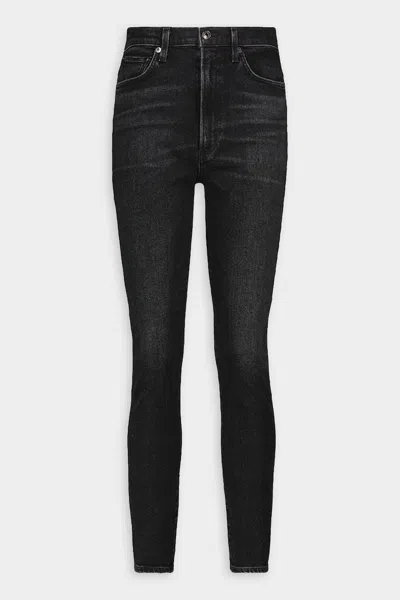 Agolde Pinch Waist Ultra High Rise Skinny In Hotline
