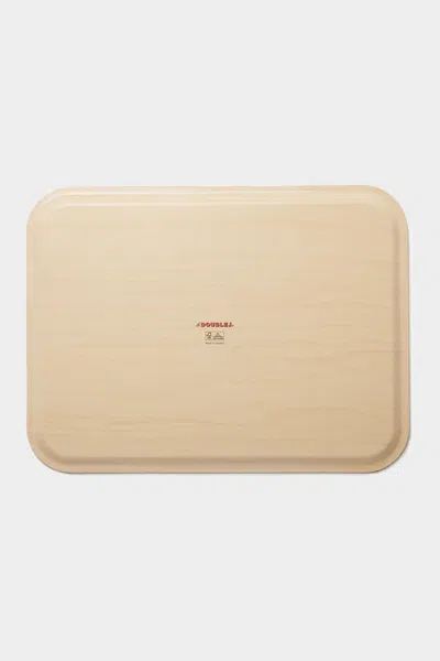 La Doublej Housewives Rectangular Printed Tray In Eden