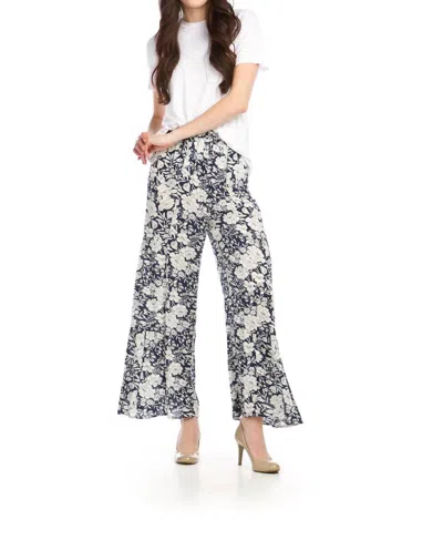 Papillon Sonya Wide Leg Pants In Black In Black