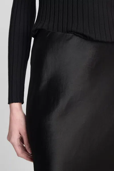 Vince High-rise Satin Maxi Skirt