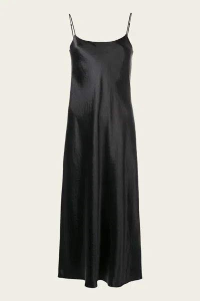Vince Hammered Satin Slip Dress