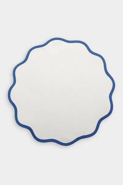 La Doublej Housewives Scalloped Tablemats In White