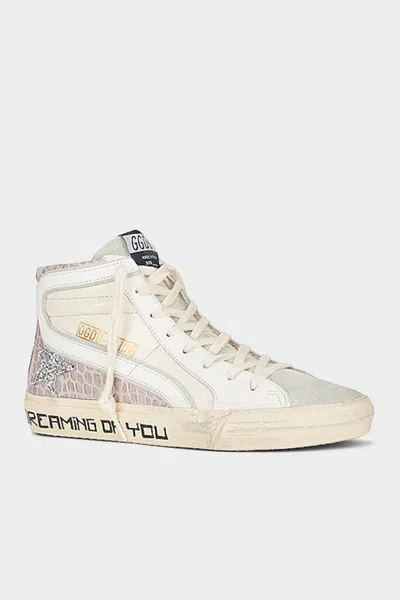 Golden Goose Gwf00116f00414860404 Slide Net Sneaker