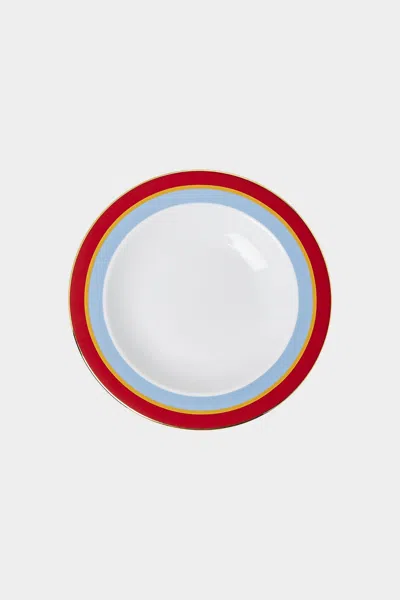 La Doublej Housewives Soup And Dinner Plate Set Of 2 In Roman Holiday Vino