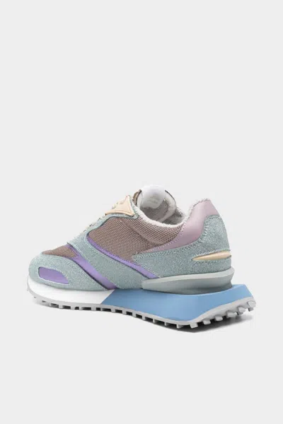 Ghoud Starlight Grove 2.0 Mesh & Glitter Sneakers In Lilac Blue