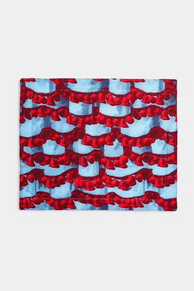 La Doublej Housewives Tablemat Set Of 2 In Roman Liberace