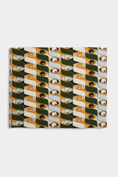 La Doublej Housewives Tablemat Set Of 2 In Third Eye