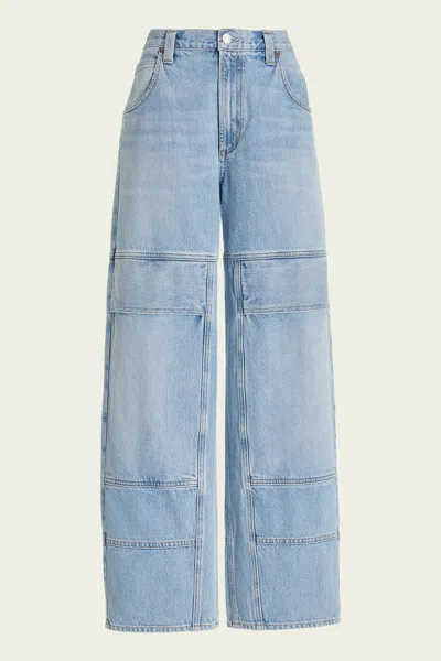Agolde Tanis Utility Jeans In Conflict