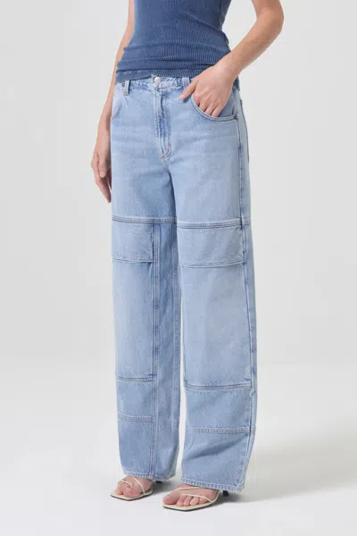 Agolde Tanis Utility Jeans In Conflict