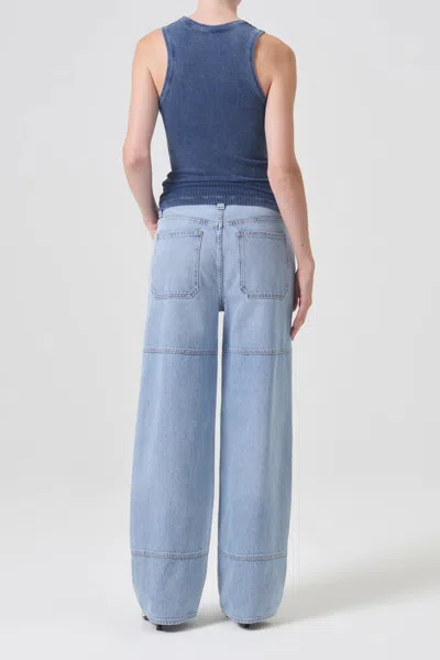 Agolde Tanis Utility Jeans In Conflict