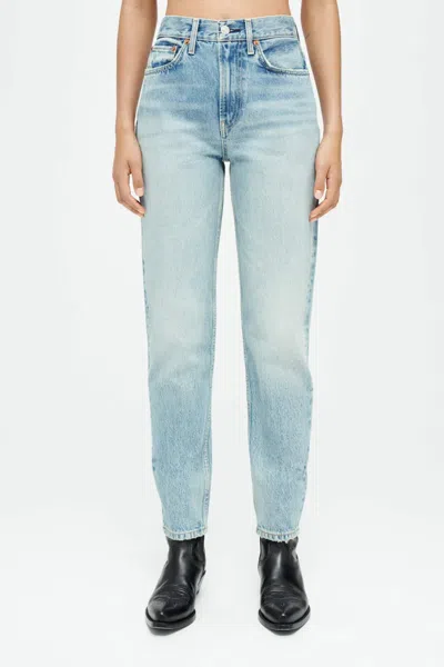 Re/done Taper Jean In Favorite Blue