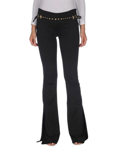 Shop Just Cavalli Casual Pants In Lead