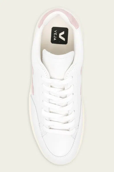 Veja Recife Logo Leather Sneaker
