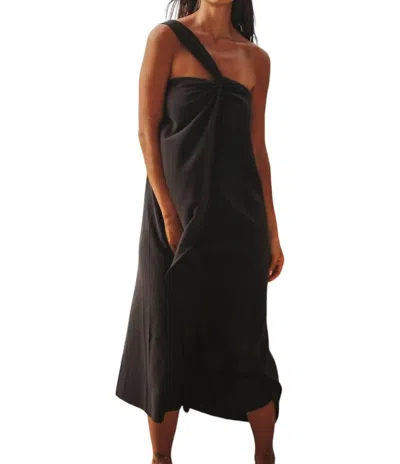 Handloom Pia Maxi Dress In Black In Black