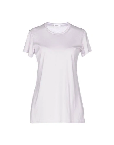 Jil Sander T-shirts In Light Pink
