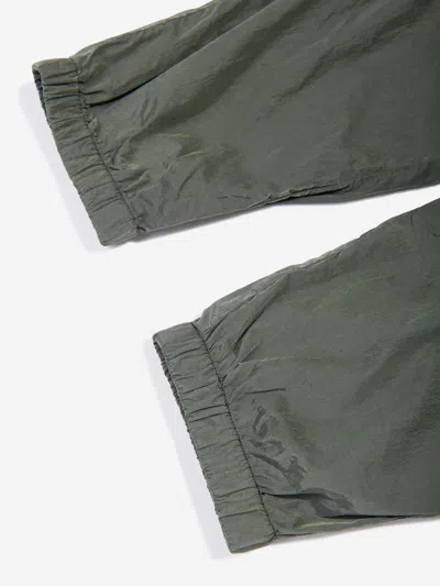 C.p. Company Boys Cargo Trousers In Green