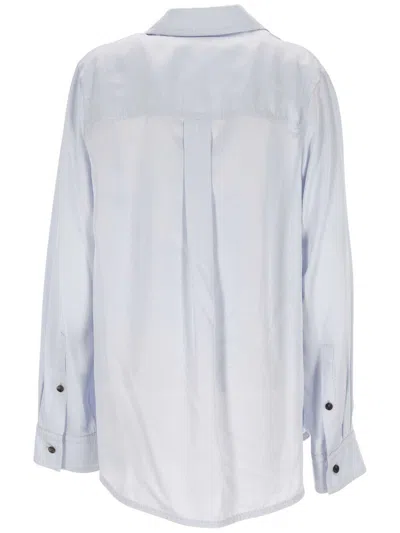 Bottega Veneta Shirt In Blue