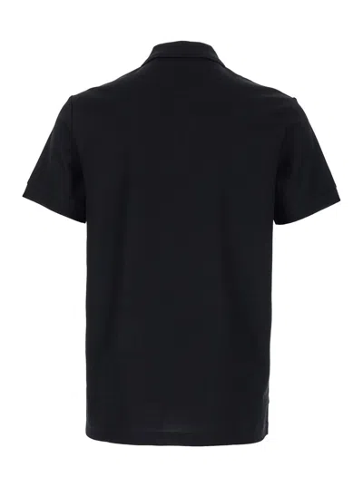 Shop Burberry T-shirts And Polos In Black