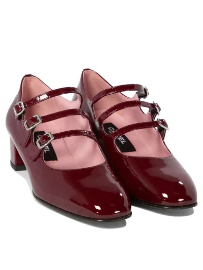 Shop Carel Paris Kina Mary-jane Shoes In Red