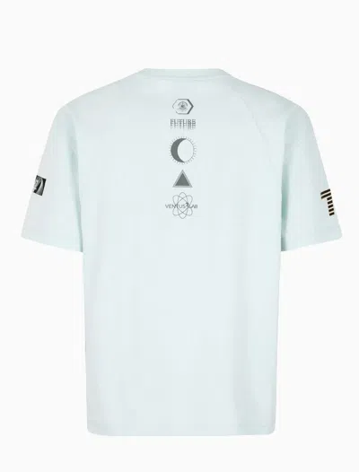 Ea7 Emporio Armani T-shirts And Polos In Ice Flow
