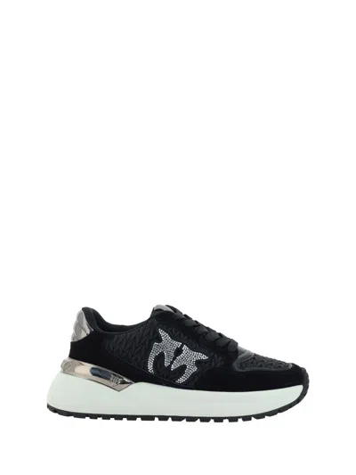 Shop Pinko Sneakers In Black