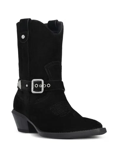 Shop Pinko 'tex 09' Ankle Boots In Black