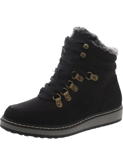 White Mountain Tamasha Womens Faux Leather Winter & Snow Boots In Multi