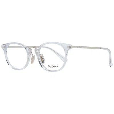 Max Mara Pink Women Optical Frames In White
