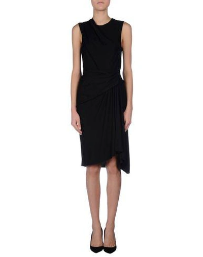 Shop Alexander Wang Knee-length Dresses In Black