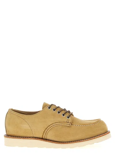 Shop Red Wing Shoes Shop Moc Oxford Lace Up Shoes In Beige