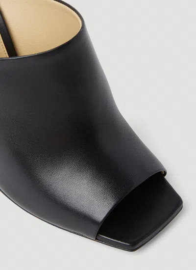 BOTTEGA VENETA BOTTEGA VENETA WOMEN CURVED HEEL MULES 