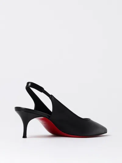 Christian Louboutin Sporty Kate Leather Slingback Pumps 55 In Black